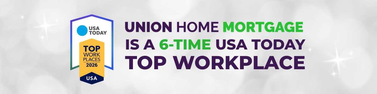 Union Home Mortgage Takes Home Nationwide Top Workplaces Award for 6th ...