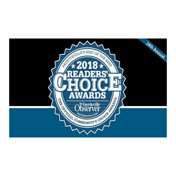 Fayetteville Readers’ Choice Award