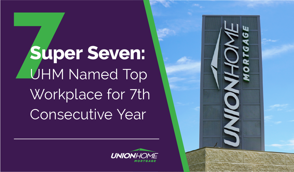 Union Home Mortgage is a Top Workplace in Northeast Ohio